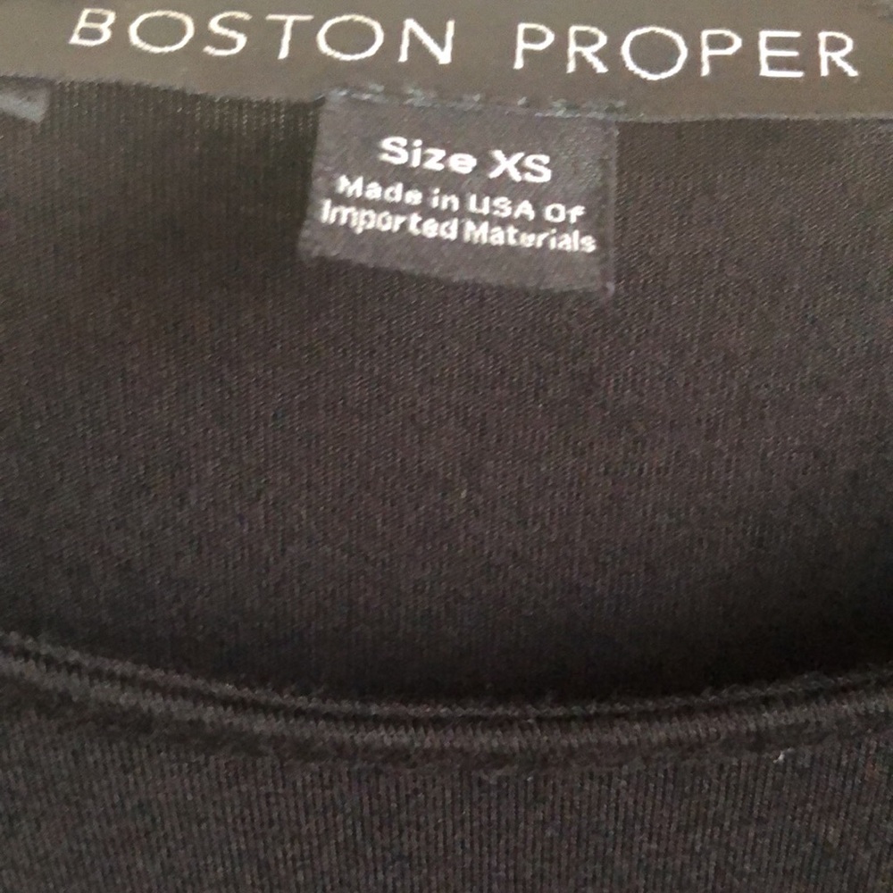 BOSTON PROPER Black Dress.